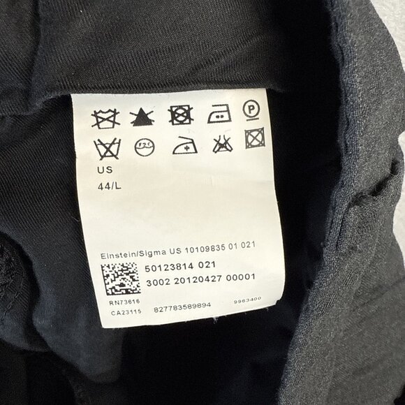 Hugo Boss Classic Dress Pants Men 34x32 Virgin Wool Pleated Academia Manager USA - Picture 6 of 8